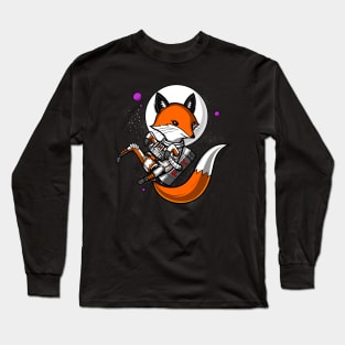 Fox Space Astronaut Long Sleeve T-Shirt